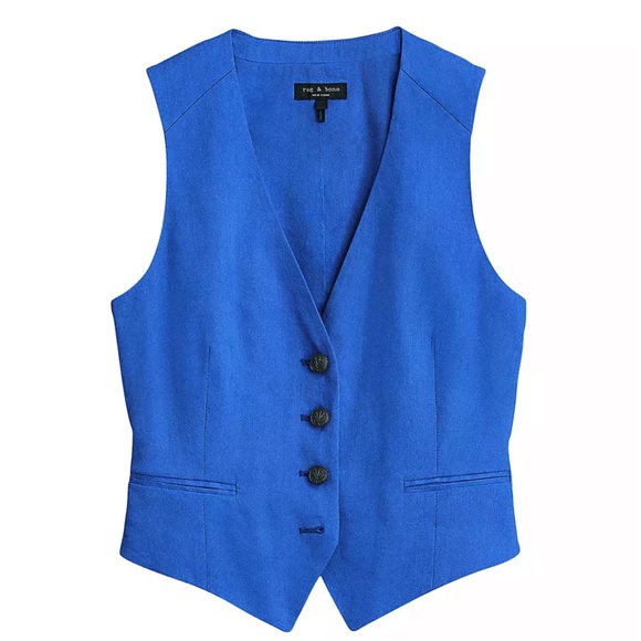 rag & bone
Priya Linen-Blend Vest Size 0 - Picture 3 of 9